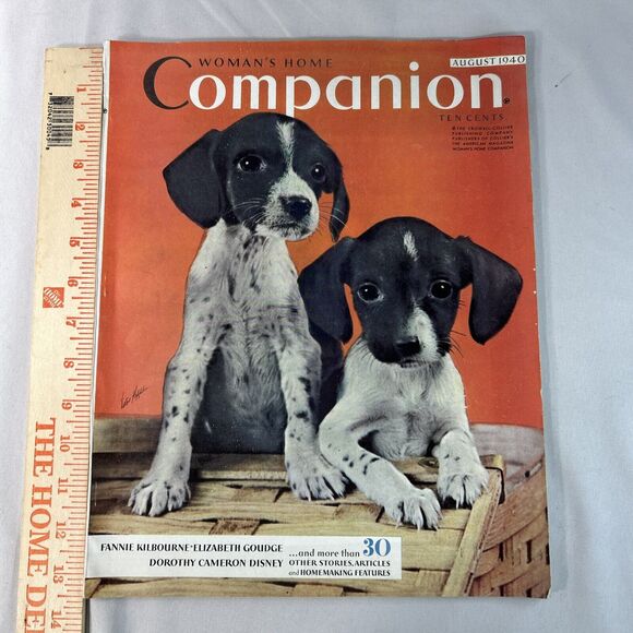 unbranded Other - 1940 August womans home companion magazine pointer puppies